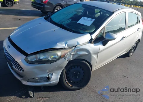 2016 Ford Fiesta S из США, поврежденный, VIN 3FADP4TJ1GM166744
